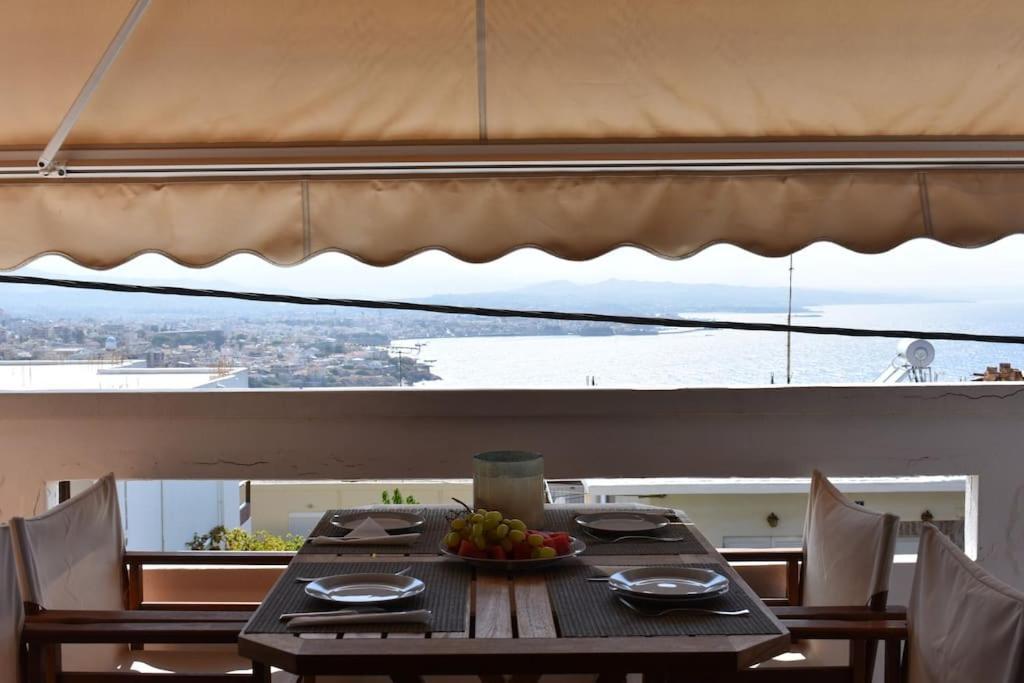 Eolia Apartment With Panoramic Chania View Exteriér fotografie