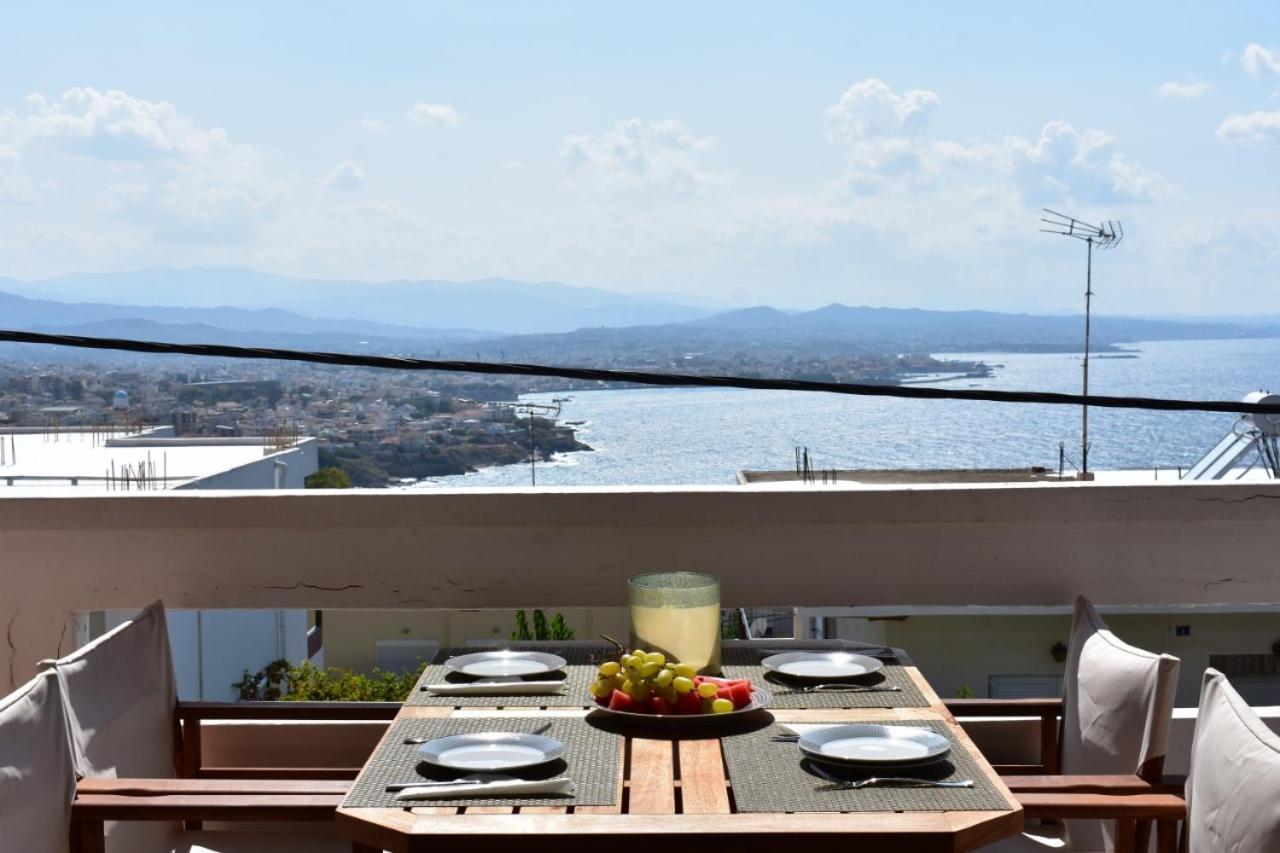 Eolia Apartment With Panoramic Chania View Exteriér fotografie